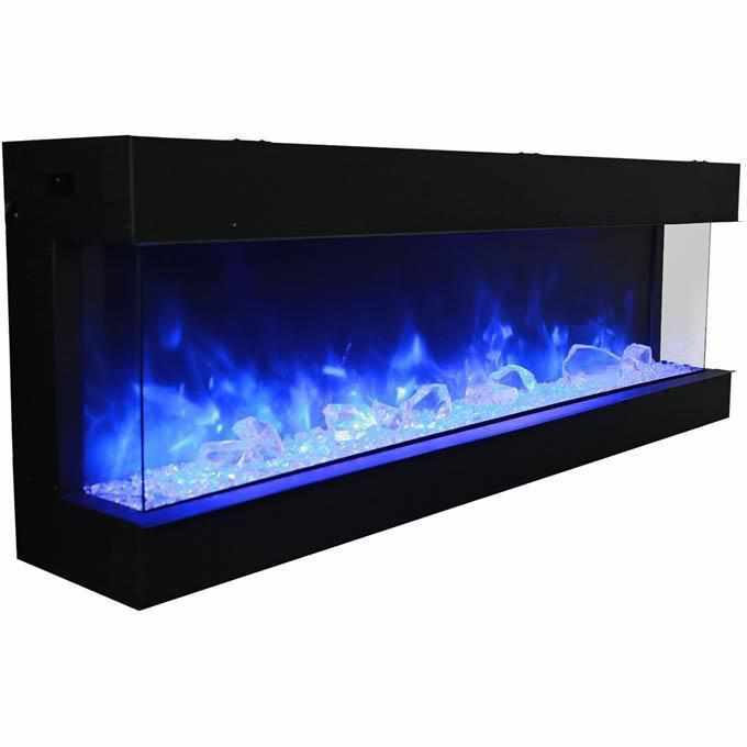 Amantii 60-TRU-VIEW-XL – 3 Sided Electric Fireplace 152cm Wide - Outdoorium