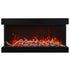 Amantii 60 TRU VIEW XL XT – 3 Sided Electric Fireplace - 152cm - Outdoorium