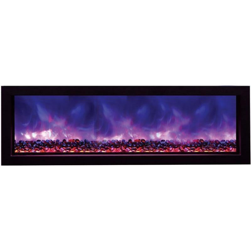 Amantii BI-40-SLIM Electric Fireplace – Indoor / Outdoor - 101cm - Outdoorium