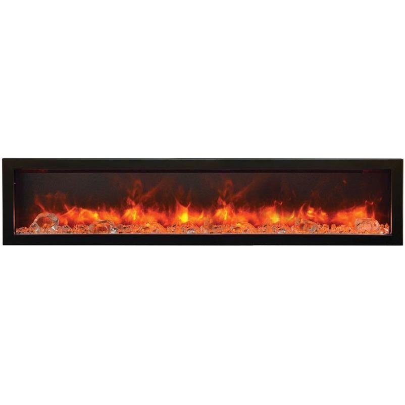 Amantii BI-40-SLIM Electric Fireplace – Indoor / Outdoor - 101cm - Outdoorium