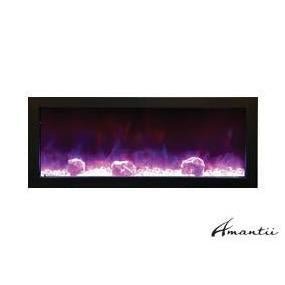 Amantii BI-40-SLIM Electric Fireplace – Indoor / Outdoor - 101cm - Outdoorium