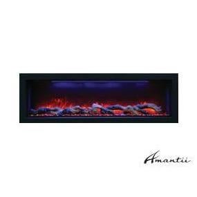 Amantii BI-50-DEEP Electric Fireplace – Indoor / Outdoor - 127cm - Outdoorium