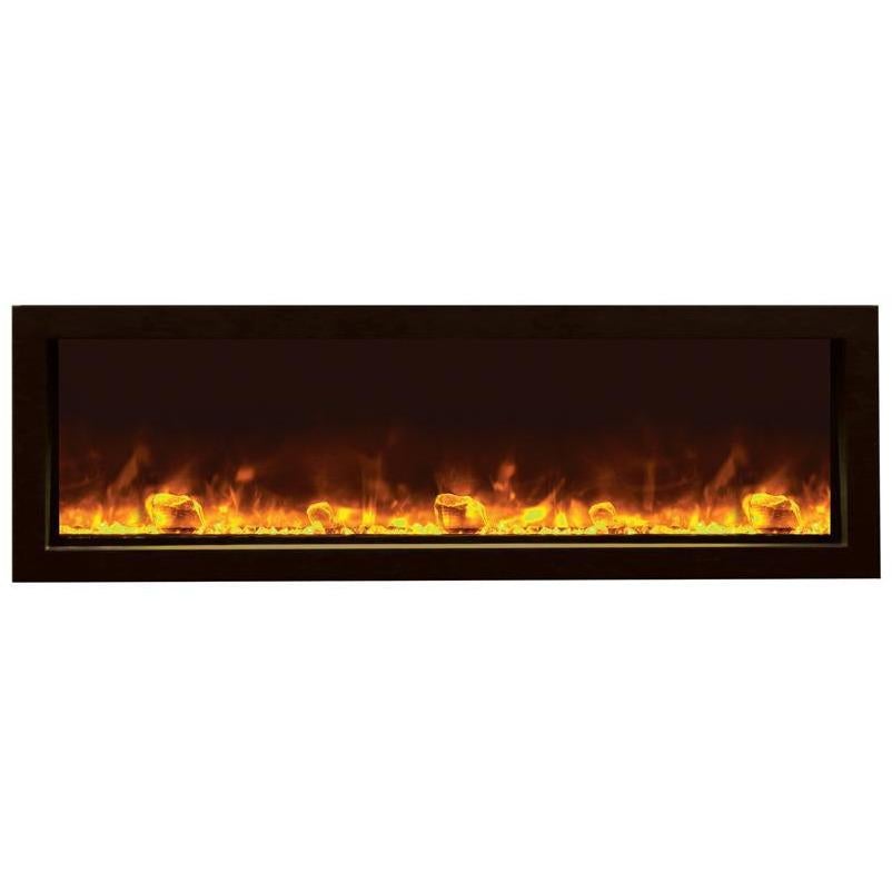 Amantii BI-50-SLIM Electric Fireplace – Indoor / Outdoor - 127cm - Outdoorium