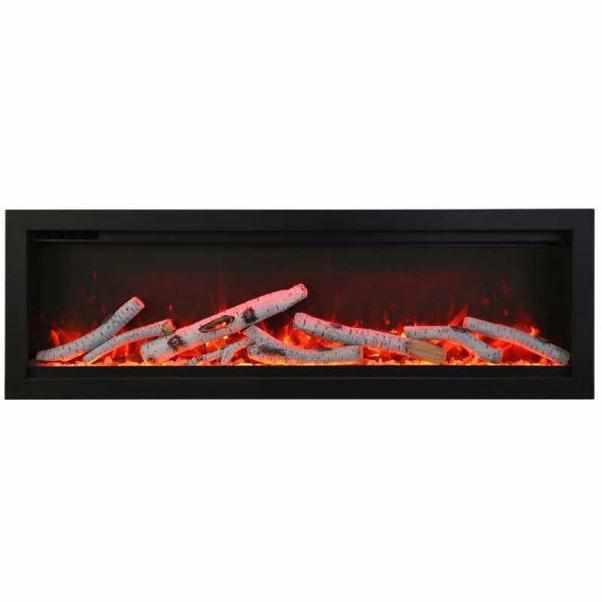 Amantii SYM-34 - Symmetry Electric Fireplace - 86cm - Outdoorium