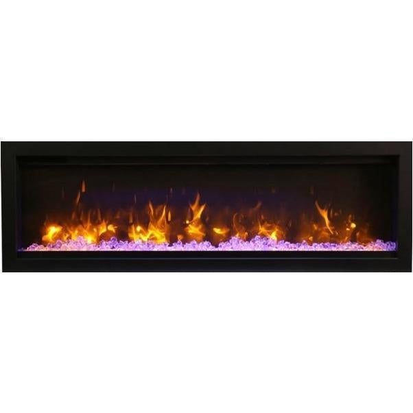 Amantii SYM-34 - Symmetry Electric Fireplace - 86cm - Outdoorium