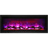 Amantii SYM-34 - Symmetry Electric Fireplace - 86cm - Outdoorium