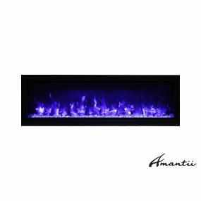 Amantii SYM-50 Symmetry - Electric Fireplace - Indoor or Outdoor 127cm (50) - Outdoorium