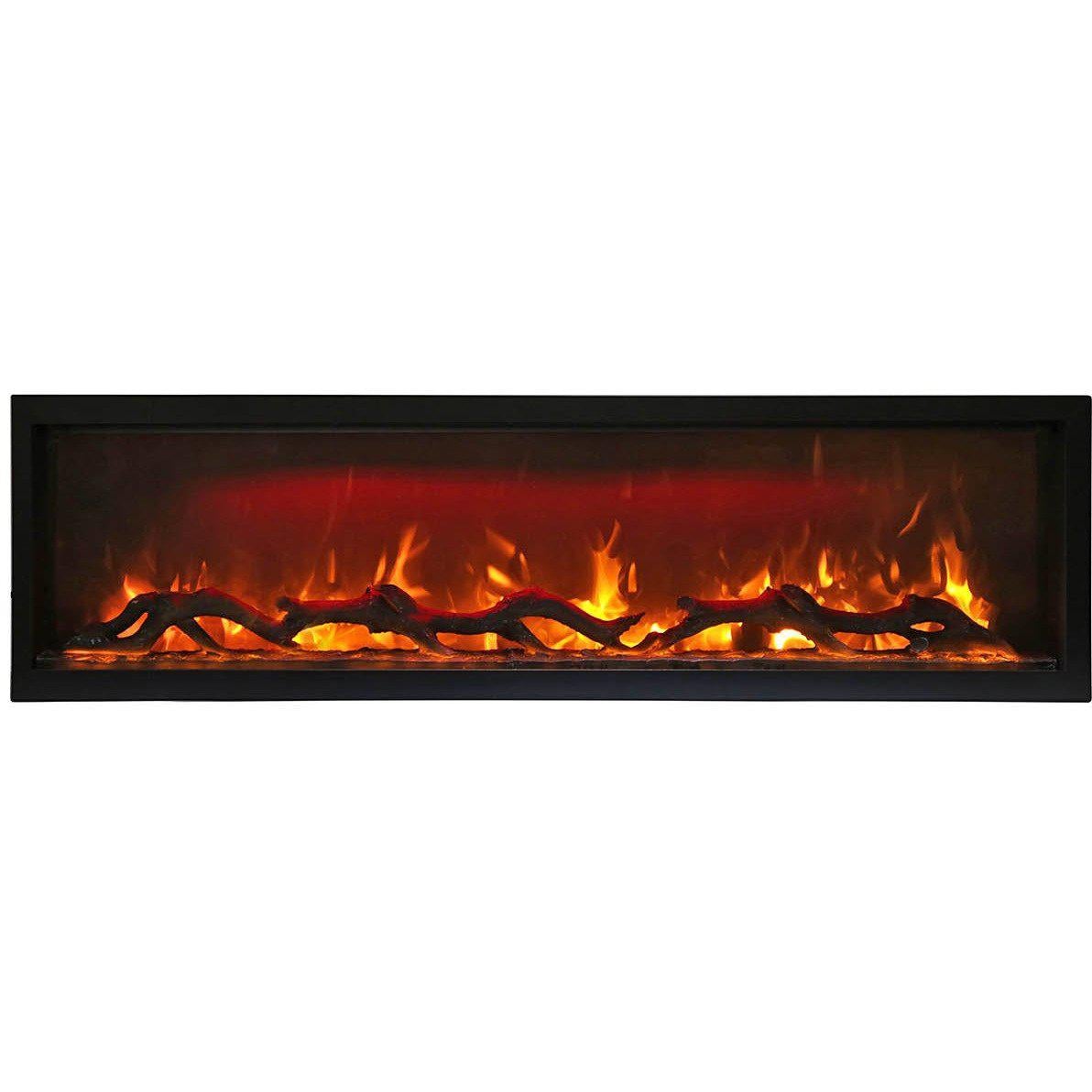 Amantii SYM-60 - Symmetry Electric Fireplace - Indoor or Outdoor 152cm (60") - Outdoorium