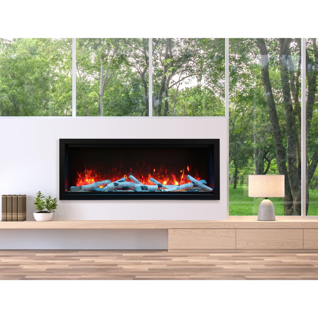 Amantii SYM-60-XT – Symmetry Electric Fireplace - 152cm - Outdoorium