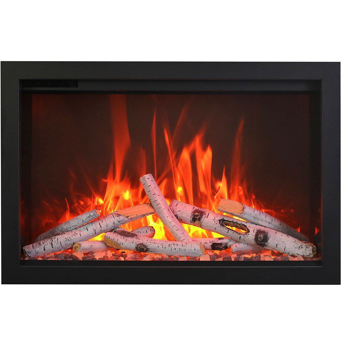 Amantii TRD-33 – Traditional Series Electric Fireplace - 83cm - Outdoorium