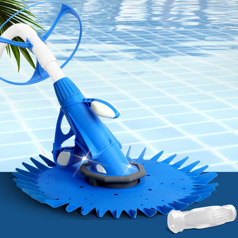 Aquabuddy Pool Cleaner Automatic Floor Climb Wall Vacuum Swimming Pool 10M Hose - Outdoorium