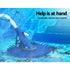 Aqua Buddy Pool Cleaner Automatic Vacuum Floor Climb Swimming Wall Pool 10M Hose - Outdoorium
