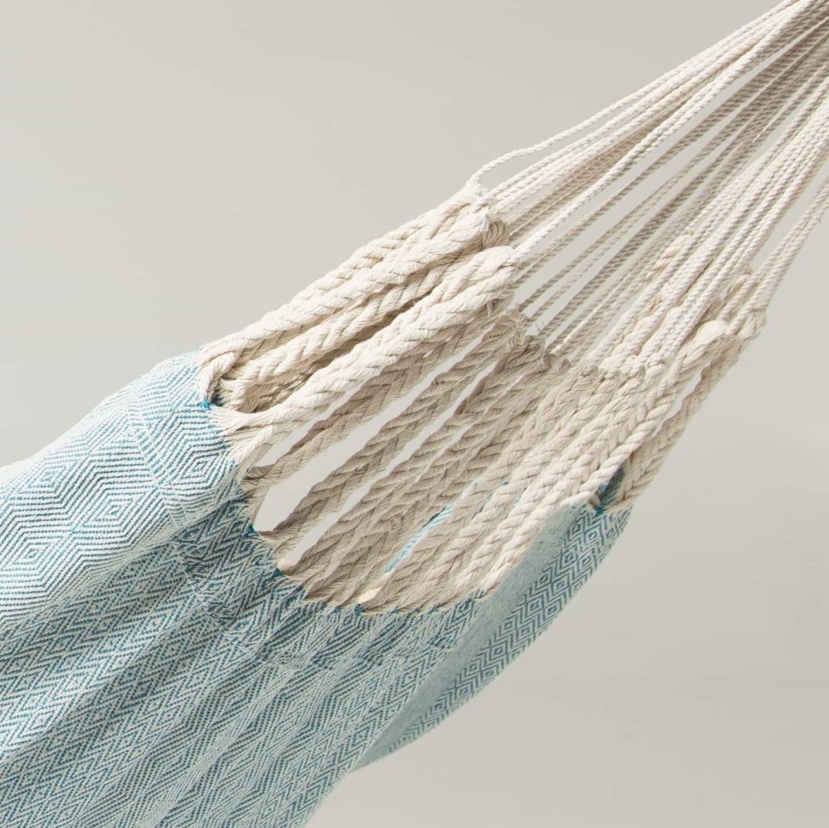 Authentic Double Clasico Hammock in Beau Blue - Outdoorium