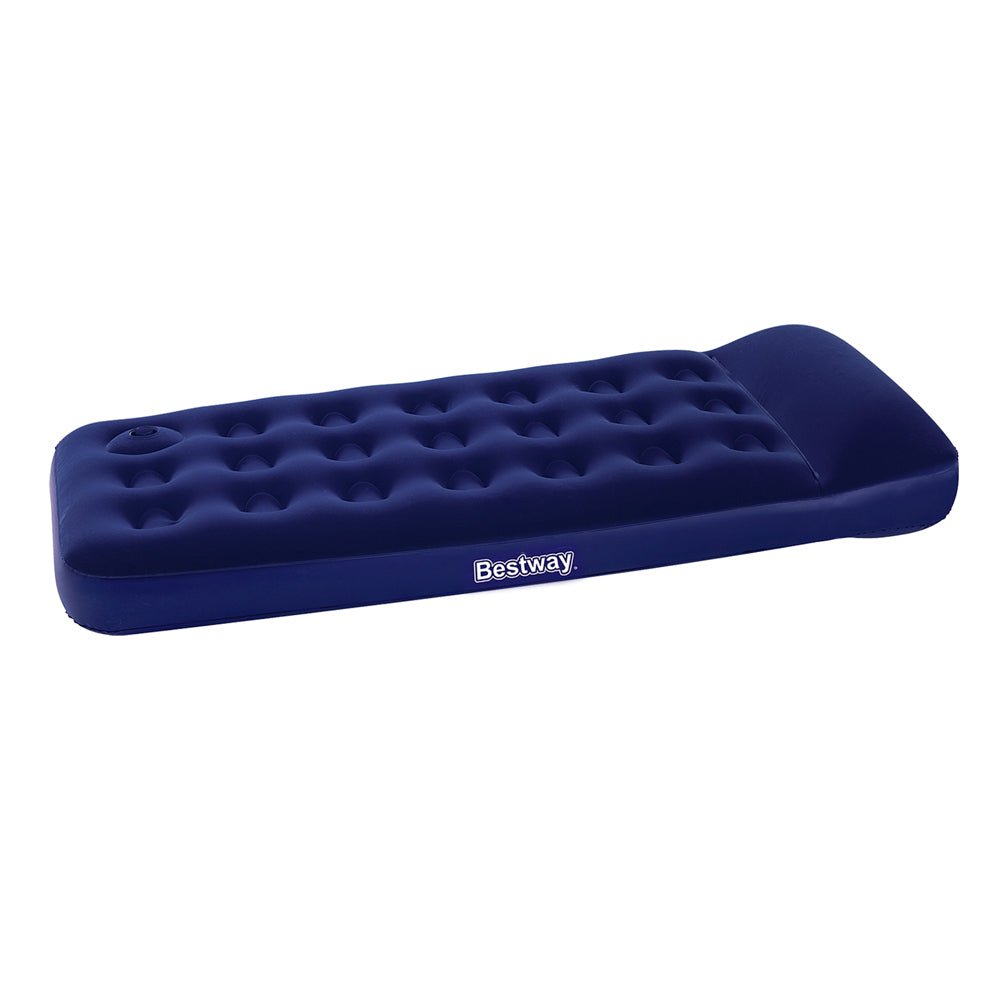 Bestway Single Size Inflatable Air Mattress - Navy - Outdoorium