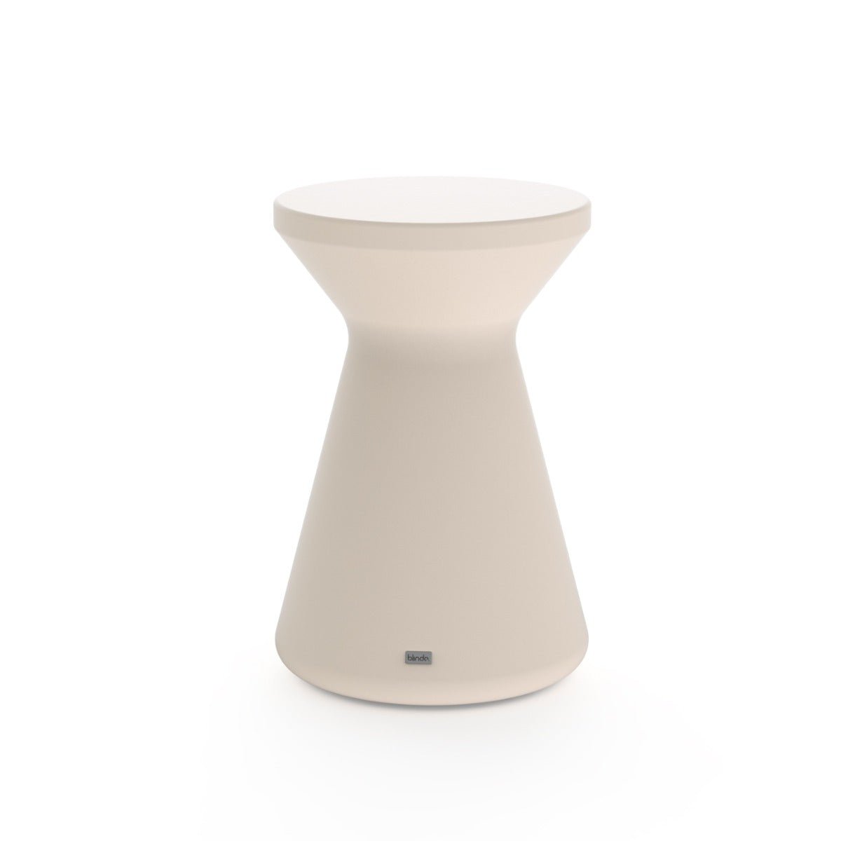 Blinde Solo R1 Concrete Stool - Bone - Outdoorium