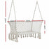 Gardeon Hammock Chair Outdoor Portable Camping Hammocks 2 Person Cream - Outdoorium