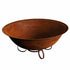 Cast Iron Fire Pit Deep Bowl - 100cm - Outdoorium