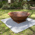 Cast Iron Fire Pit Deep Bowl - 100cm - Outdoorium