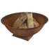 Cast Iron Fire Pit Deep Bowl - 100cm - Outdoorium