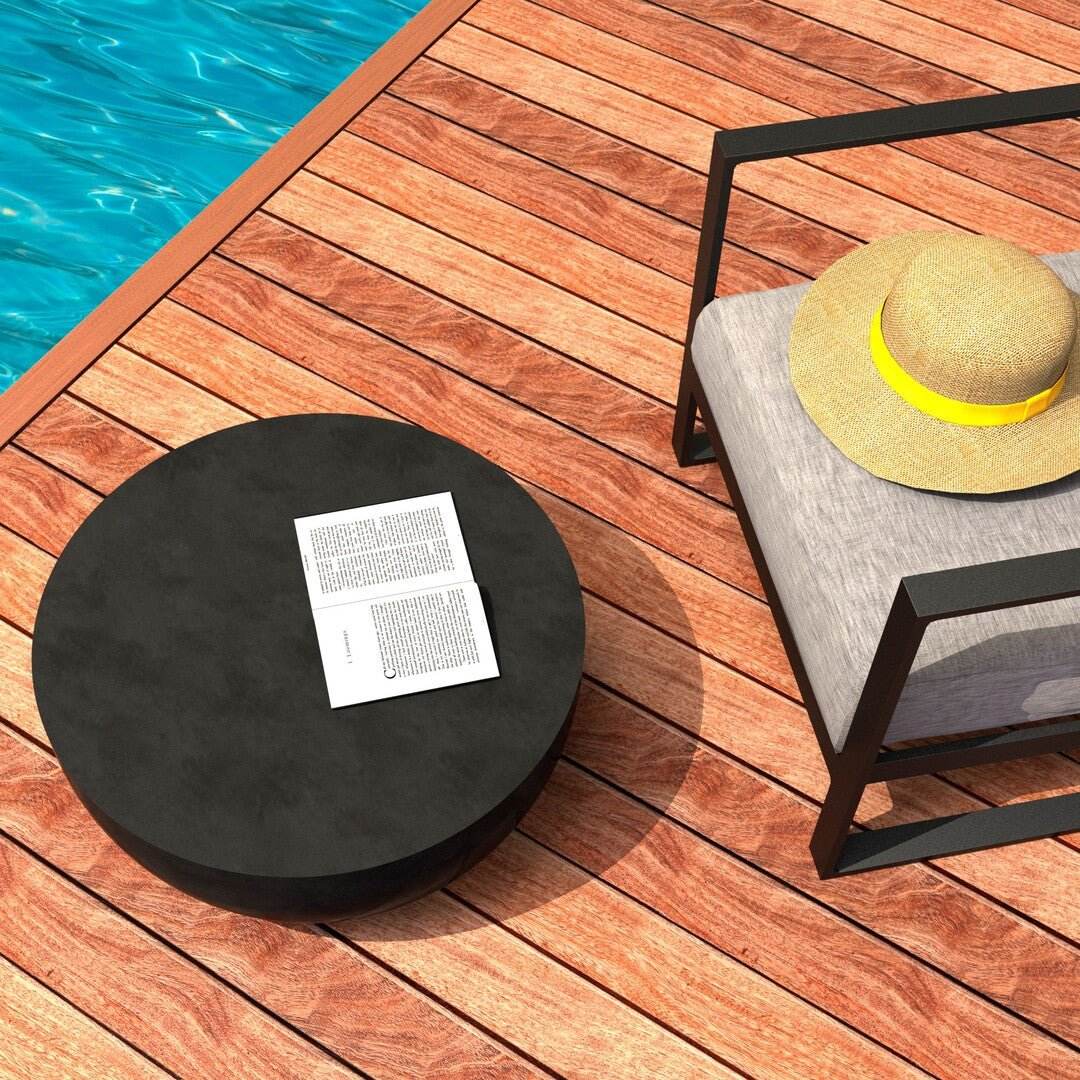 Circ L2 Coffee Table - Natural - Outdoorium