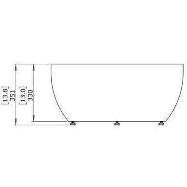 Circ L2 Coffee Table - Natural - Outdoorium