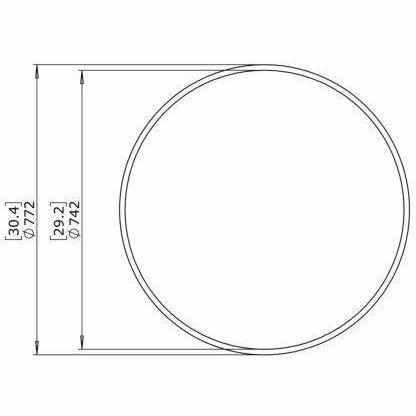 Circ M1 Coffee Table - Graphite - Outdoorium