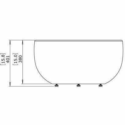 Blinde Circ M1 Coffee Table - Natural - Outdoorium