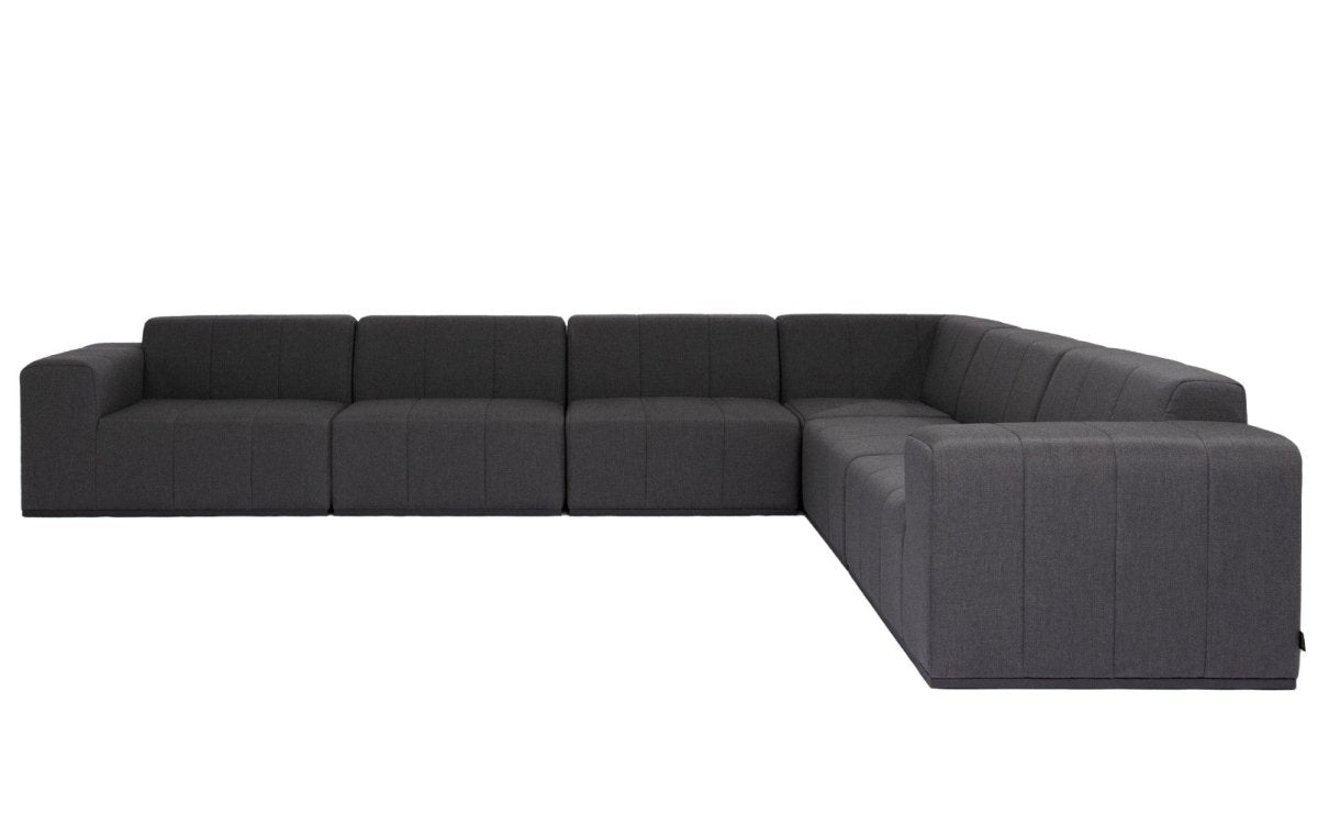 Blinde Connect Modular 6 L-Sectional Outdoor Sofa - Outdoorium