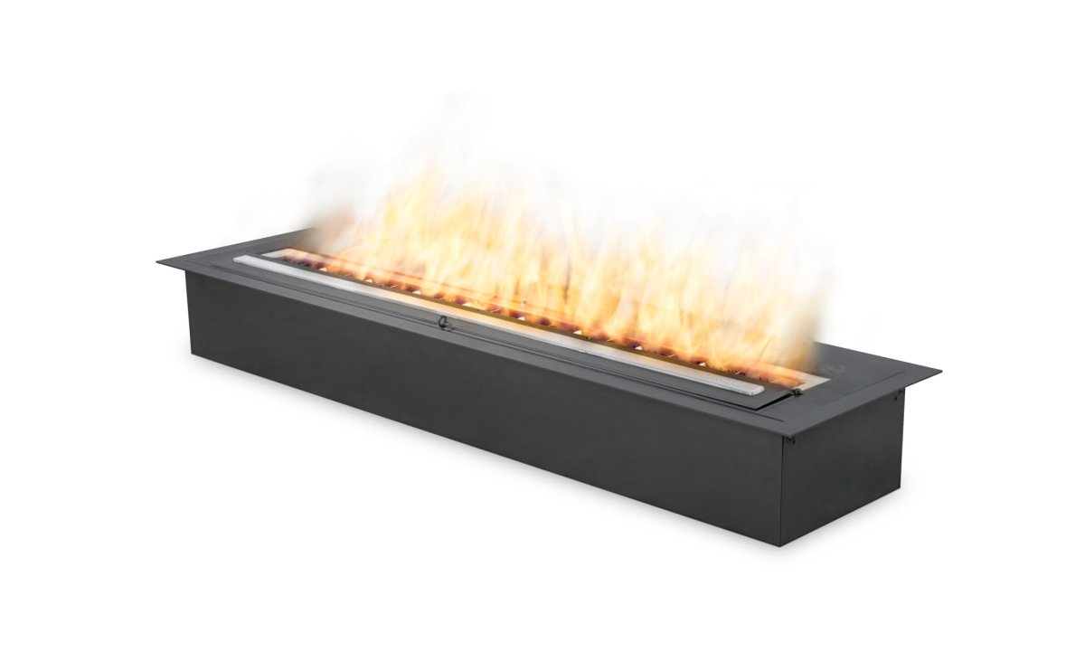 EcoSmart Cosmo 50 Fire Pit Table - Bone + Black Burner - Outdoorium