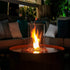 Planika Galio Corten Outdoor Gas Fire Pit - Custom Size - Outdoorium