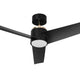 Devanti 52'' Ceiling Fan DC Motor w/Light w/Remote - Black | Outdoorium