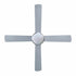 Devanti 52'' Ceiling Fan AC Motor w/Light w/Remote - Silver - Outdoorium