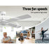 Devanti 52'' Ceiling Fan w/Remote - White - Outdoorium