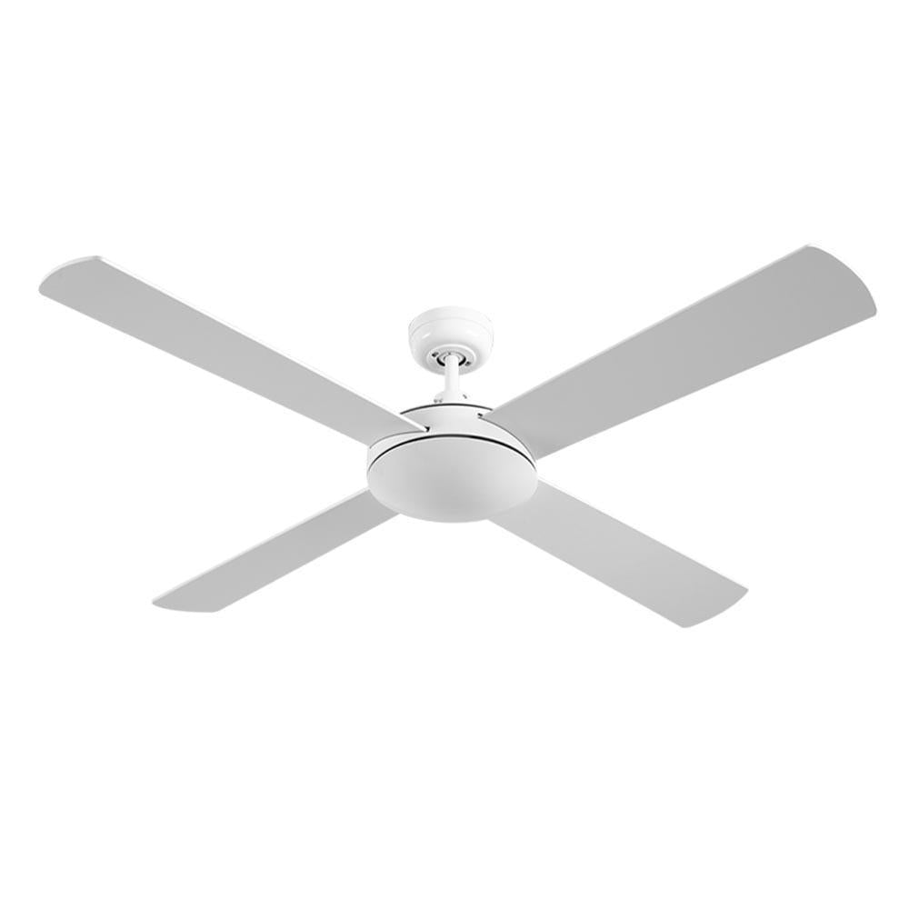 Devanti 52'' Ceiling Fan w/Remote - White - Outdoorium