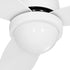 Devanti Ceiling Fan DC Motor LED Light Remote Control Ceiling Fans 52'' White - Outdoorium