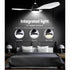 Devanti 48'' Ceiling Fan DC Motor w/Light w/Remote - White - Outdoorium
