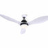 Devanti 48'' Ceiling Fan DC Motor w/Light w/Remote - White - Outdoorium