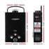 Devanti Portable Gas Water Heater 8L/Min LPG System Black - Outdoorium