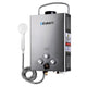 Devanti Portable Gas Water Heater 8L/Min LPG System Grey | Outdoorium