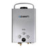 Devanti Portable Gas Water Heater 8L/Min LPG System Grey - Outdoorium
