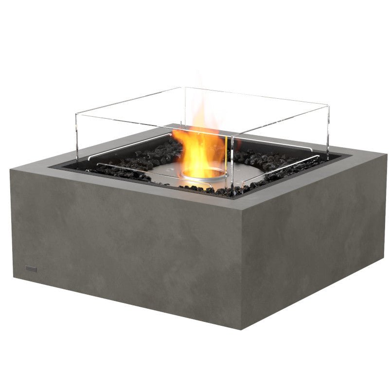 EcoSmart Base 30 Ethanol Fire Pit Table - Natural - Outdoorium