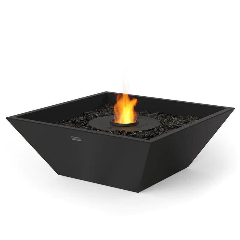 EcoSmart Nova 600 Ethanol Fire Pit - Graphite + Black Burner - Outdoorium