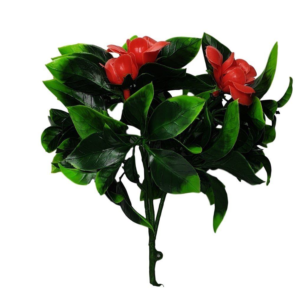 Elegant Red Rose Vertical Garden / Green Wall UV Resistant Sample - Outdoorium