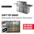 EuroGrille 8 Burner Outdoor BBQ Grill Barbeque Gas Stainless Steel Kitchen Commercial - Outdoorium