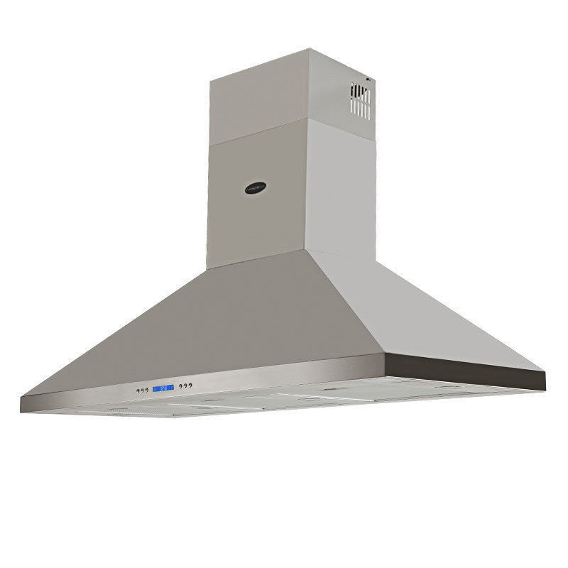 EuroGrille Commercial Rangehood 1500mm Stainless Steel Outdoor Range Hood Canopy - Outdoorium