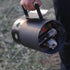 Fast Fire Starter Bucket BBQ Charcoal Chimney Starter Stainless Steel Easy Start Fire - Outdoorium