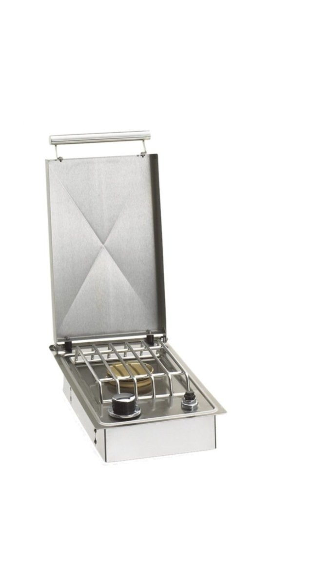 Fire Magic Grills Drop in Single Side Burner with hinged lid - Outdoorium