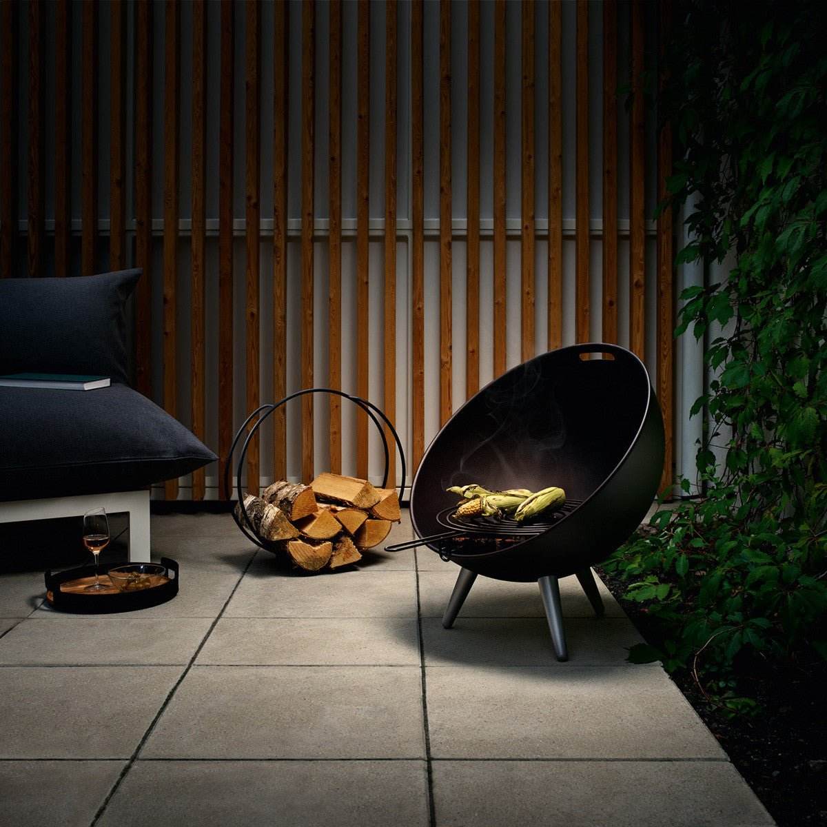 Eva Solo FireGlobe Firewood Rack - Pair (x2) - Outdoorium