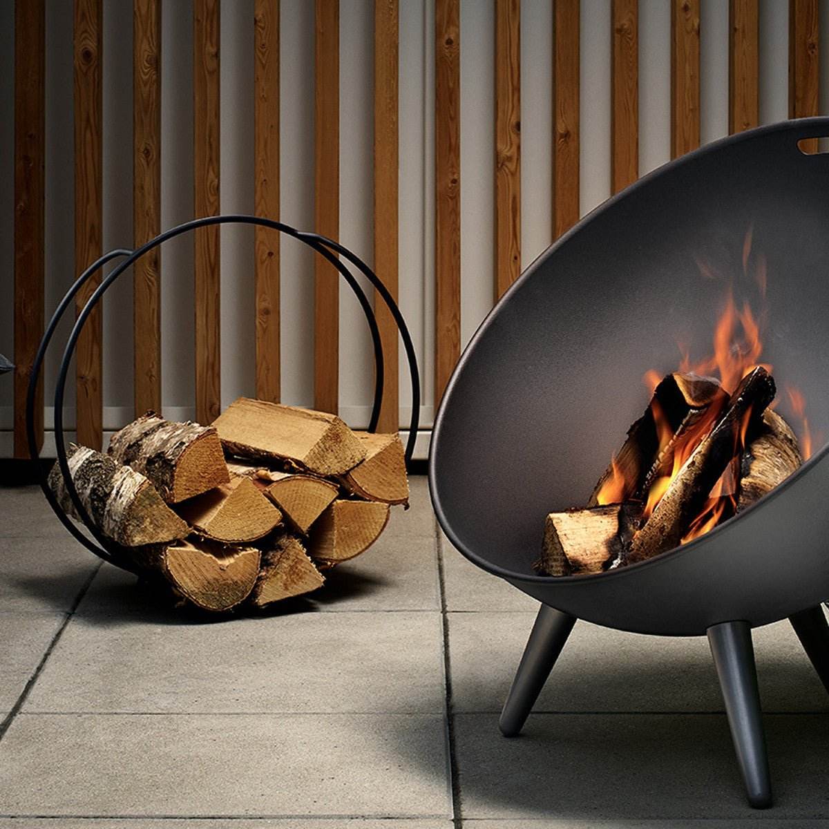 Eva Solo FireGlobe Firewood Rack - Pair (x2) - Outdoorium