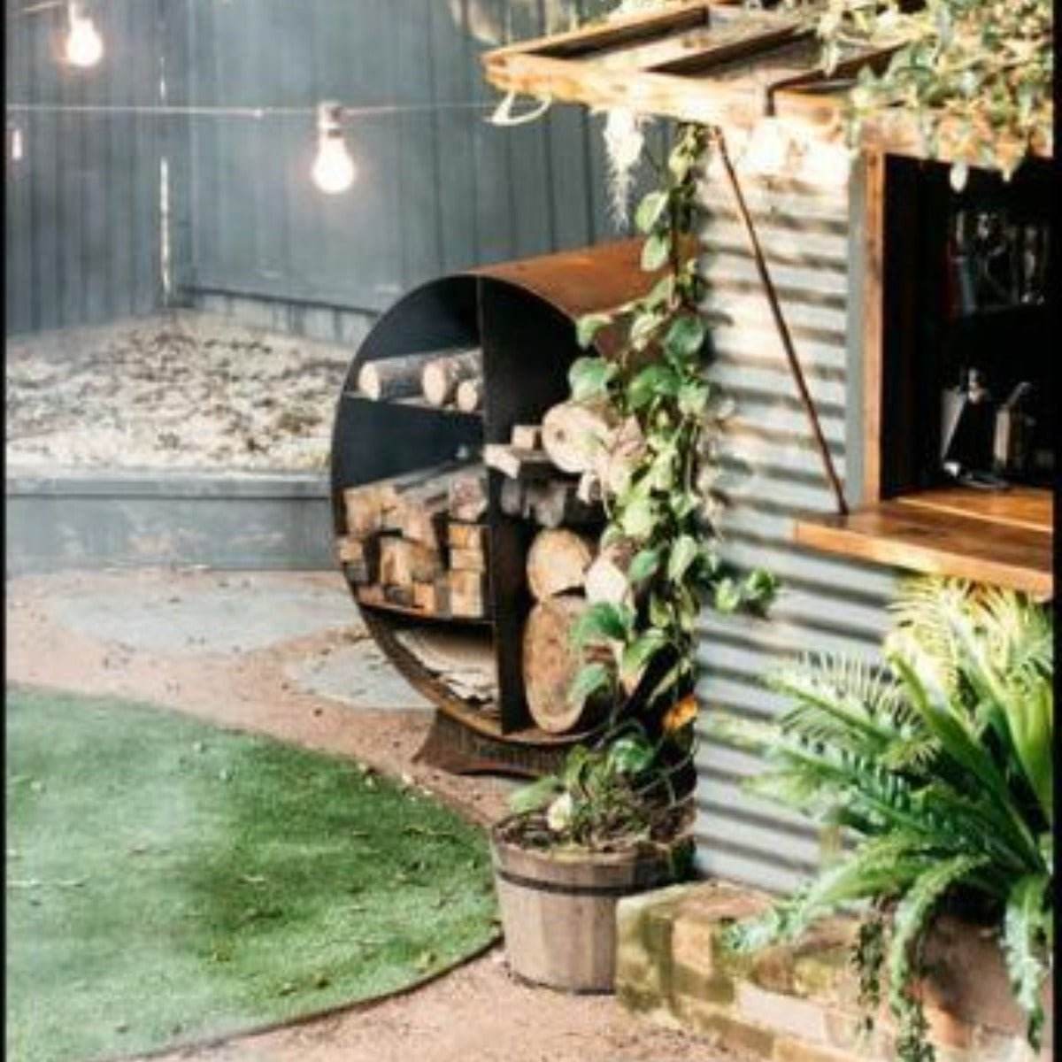 Firewood Rack | Firewood Holder | Firewood Stacker - Outdoorium